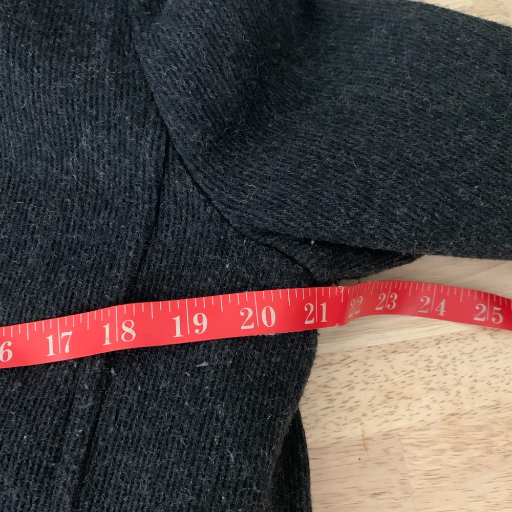 Gray Gap Wool Blend Coat Jacket - image 5